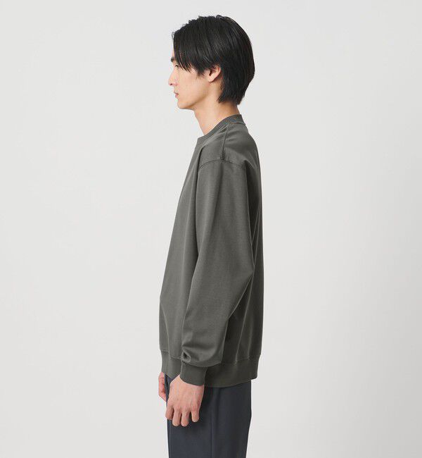 UNITED ARROWS「ポンチ ロングスリーブ スウェット ー抗菌防臭・接触冷感ー」|Tシャツ・カットソー|