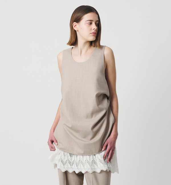 AEWEN MATOPH「＜AEWEN MATOPH＞2WAY チュニック」|シャツ・ブラウス|BEIGE