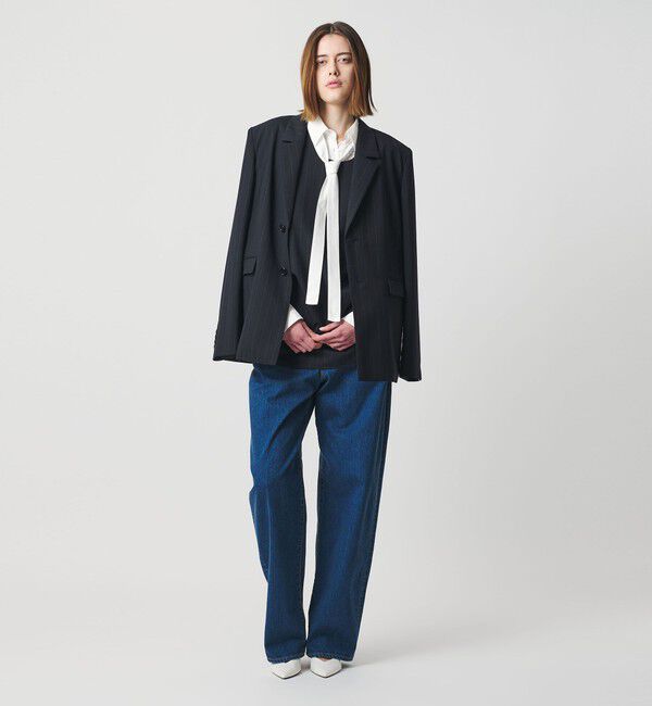 AEWEN MATOPH「＜AEWEN MATOPH＞コットンシルク ボウタイシャツ ‐ ウォッシャブル ‐」|シャツ・ブラウス|