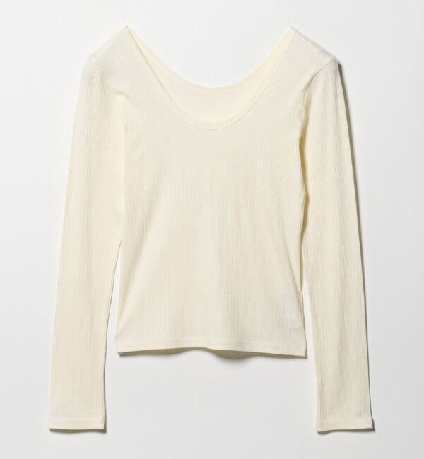 UNITED ARROWS「Uネック ロングスリーブ Tシャツ」|Tシャツ・カットソー|