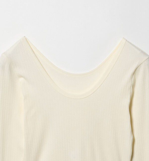 UNITED ARROWS「Uネック ロングスリーブ Tシャツ」|Tシャツ・カットソー|