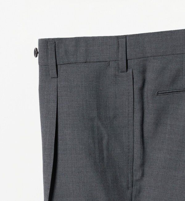 UNITED ARROWS「トロピカル クリース テーパード 1プリーツ スラックス」|チノ|