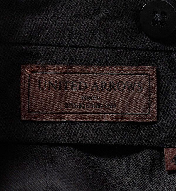 UNITED ARROWS「トロピカル クリース テーパード 1プリーツ スラックス」|チノ|