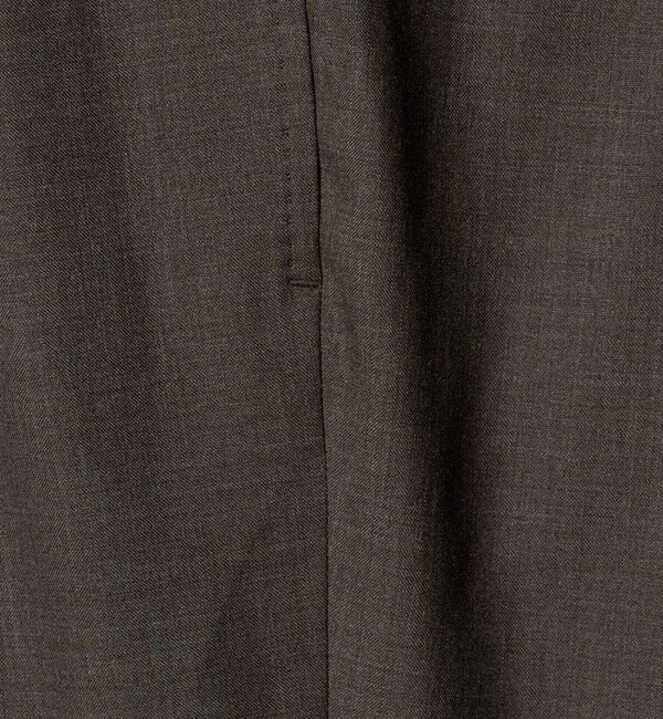 UNITED ARROWS「トロピカル クリース テーパード 1プリーツ スラックス」|チノ|