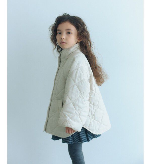 UNITED ARROWS green label relaxing「フラワーキルト ブルゾン/ キッズ 100cm-160cm」|その他|