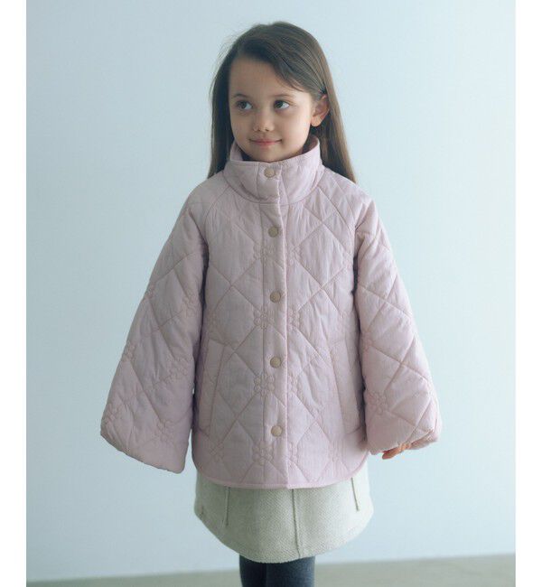 UNITED ARROWS green label relaxing「フラワーキルト ブルゾン/ キッズ 100cm-160cm」|その他|