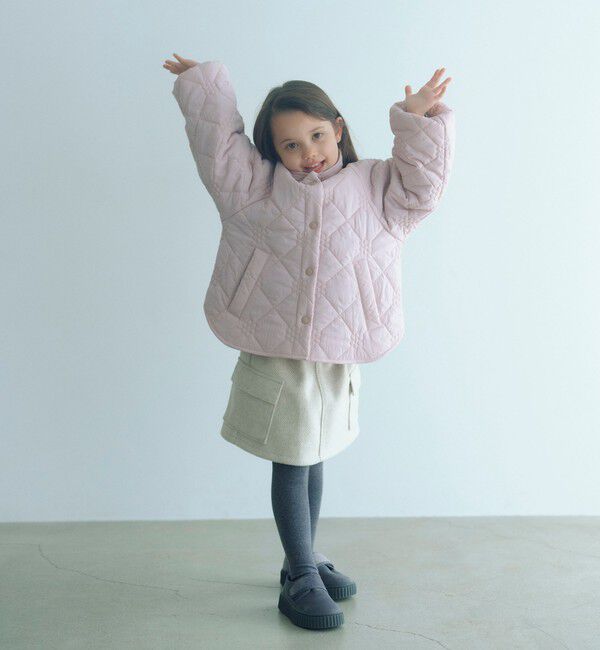 UNITED ARROWS green label relaxing「フラワーキルト ブルゾン/ キッズ 100cm-160cm」|その他|