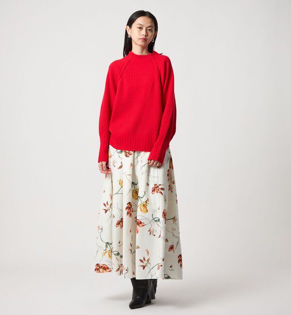 EMMEL REFINES「＜EMMEL REFINES＞EM リブ ボトルネック ニットプルオーバー」|ニット・セーター|