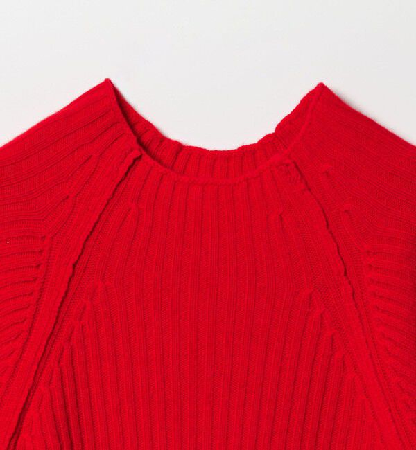 EMMEL REFINES「＜EMMEL REFINES＞EM リブ ボトルネック ニットプルオーバー」|ニット・セーター|