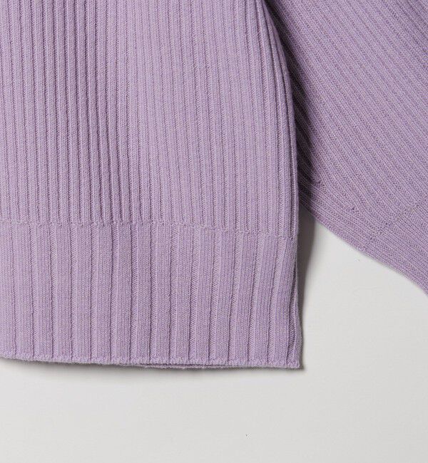 EMMEL REFINES「＜EMMEL REFINES＞EM リブ ボトルネック ニットプルオーバー」|ニット・セーター|