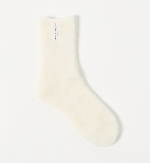 UNITED ARROWS green label relaxing「シャギーソックス / 靴下」|ソックス|WHITE