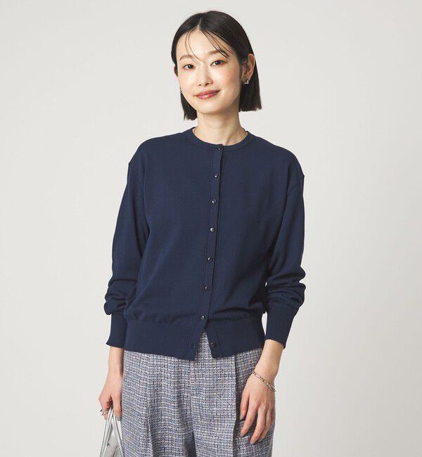 UNITED ARROWS green label relaxing「＜1_OF MINE＞クルーネック ニット カーディガン」|カーディガン|NAVY