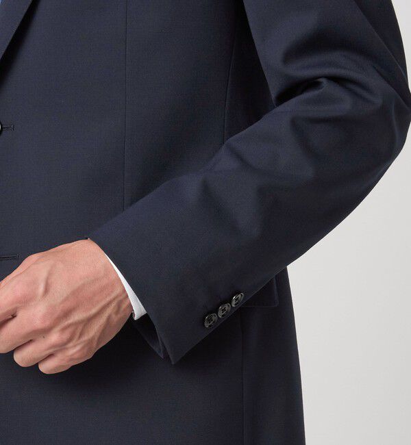 UNITED ARROWS green label relaxing「MODERATION SUIT 2B HC/BW- モデレーション スーツ ジャケット ＆ パンツ 上下セット 裾仕上げ済 -ストレッ」|スーツ|