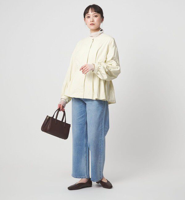 UNITED ARROWS green label relaxing「［size SHORTあり］ウエスト ギャザー ブルゾン」|ブルゾン・スタジャン|