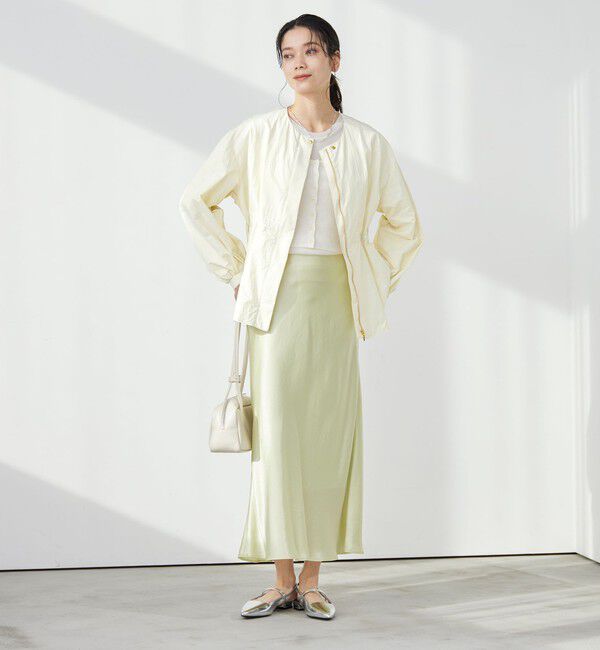 UNITED ARROWS green label relaxing「［size SHORTあり］ウエスト ギャザー ブルゾン」|ブルゾン・スタジャン|