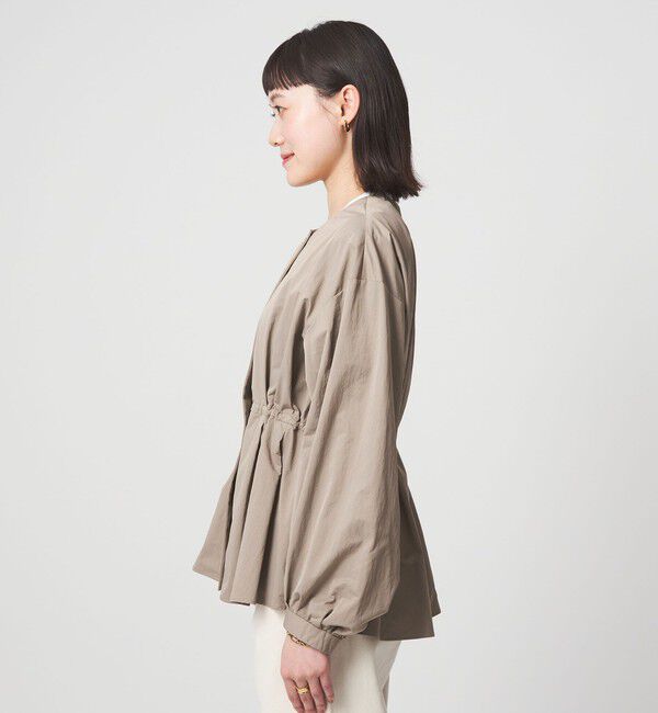 UNITED ARROWS green label relaxing「［size SHORTあり］ウエスト ギャザー ブルゾン」|ブルゾン・スタジャン|