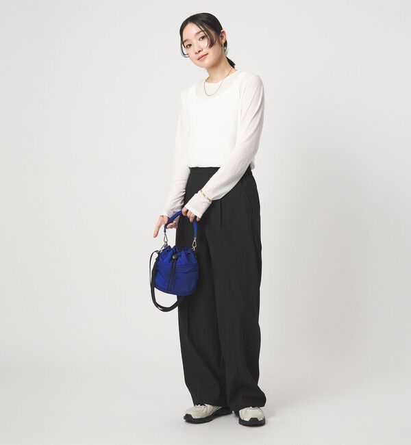 UNITED ARROWS green label relaxing「【WEB限定】＜at ease＞シアー テンジク ロングスリーブ カットソー」|Tシャツ・カットソー|