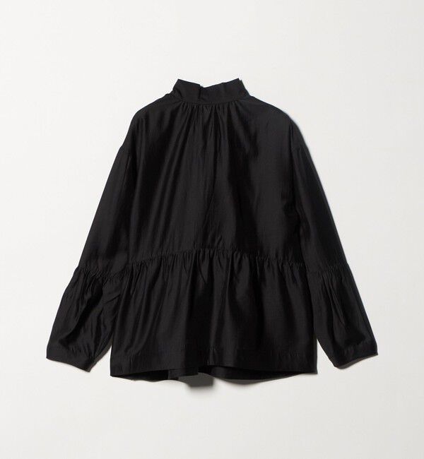 UNITED ARROWS green label relaxing「【別注】＜dahl'ia＞シアー ボウタイ ブラウス」|シャツ・ブラウス|