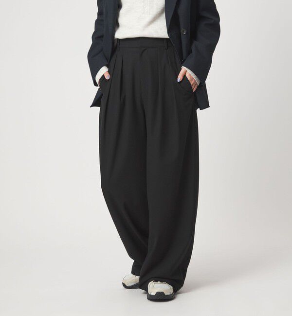 UNITED ARROWS green label relaxing「【WEB限定】＜at ease＞オルマイ スラックス ウォッシャブル ストレッチ UVカット」|スラックス|