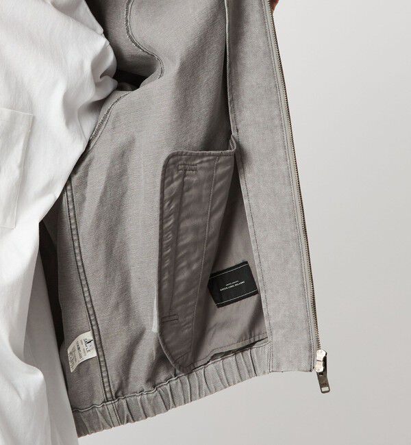 UNITED ARROWS green label relaxing「プリント バイオ フード ブルゾン」|その他|