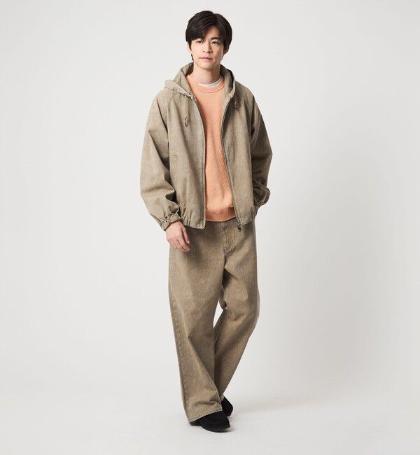 UNITED ARROWS green label relaxing「プリント バイオ フード ブルゾン」|その他|