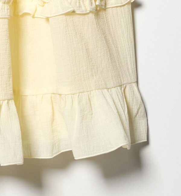 UNITED ARROWS green label relaxing「楊柳フリル ロングスカート / キッズ  110cm-130cm」|スカート|