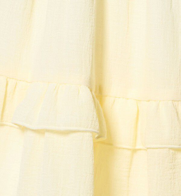 UNITED ARROWS green label relaxing「楊柳フリル ロングスカート / キッズ  110cm-130cm」|スカート|