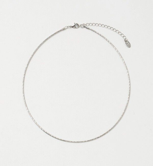 BEAUTY&YOUTH UNITED ARROWS「メタル シャイニー チョーカー」|ネックレス|