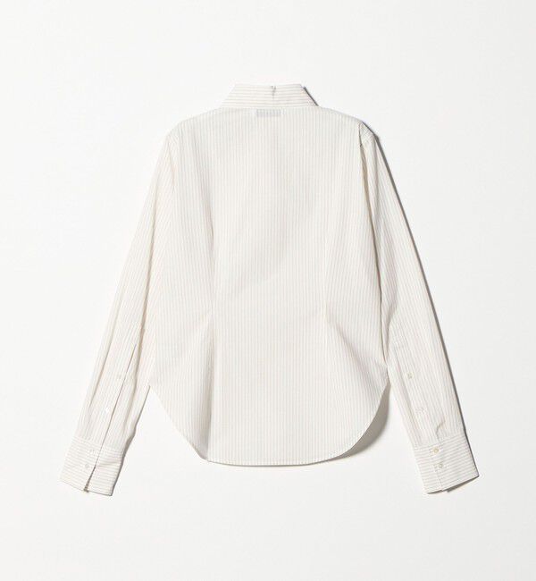 ATTISESSION「＜ATTISESSION＞コットン ストライプ スリム シャツ」|シャツ・ブラウス|