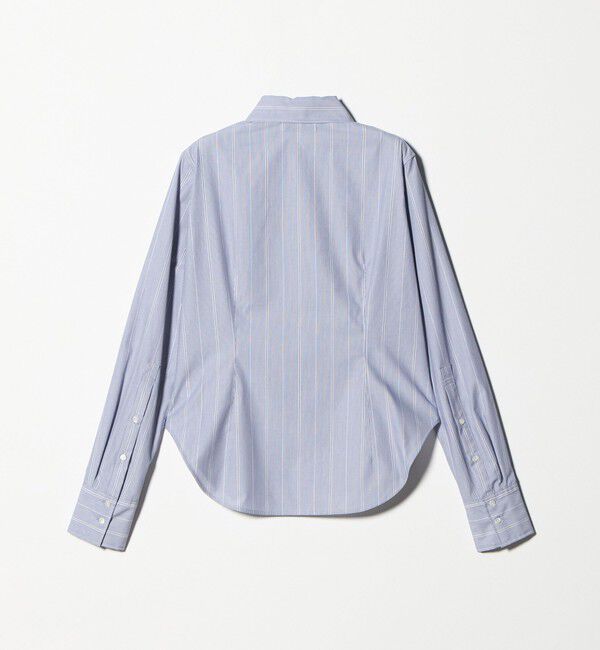 ATTISESSION「＜ATTISESSION＞コットン ストライプ スリム シャツ」|シャツ・ブラウス|