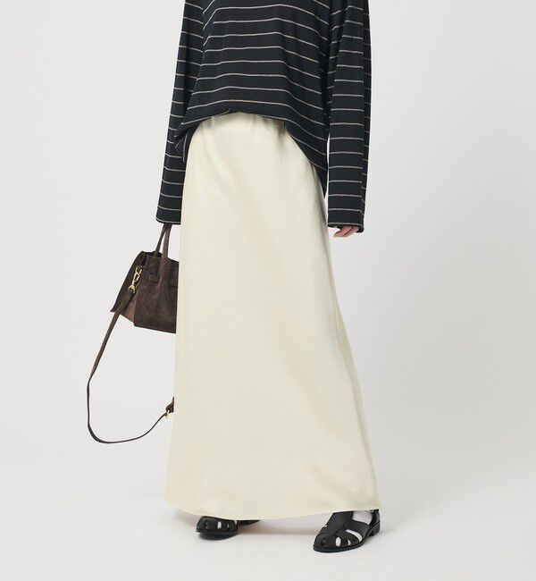 BEAUTY&YOUTH UNITED ARROWS「ポリエステルサテン マーメイドフレアスカート 」|スカート|