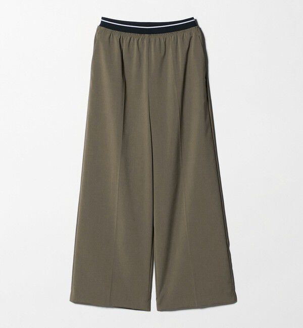 BEAUTY&YOUTH UNITED ARROWS「ラインゴム ワイドパンツ ウォッシャブル 防シワ」|その他|MOCA