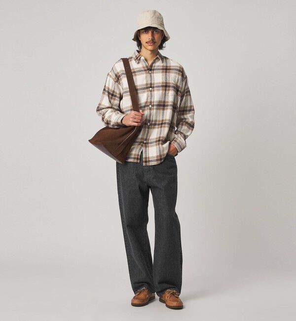 STEVEN ALAN「＜Steven Alan＞ 13.5oz デニム 5ポケット バギー パンツ」|デニム|