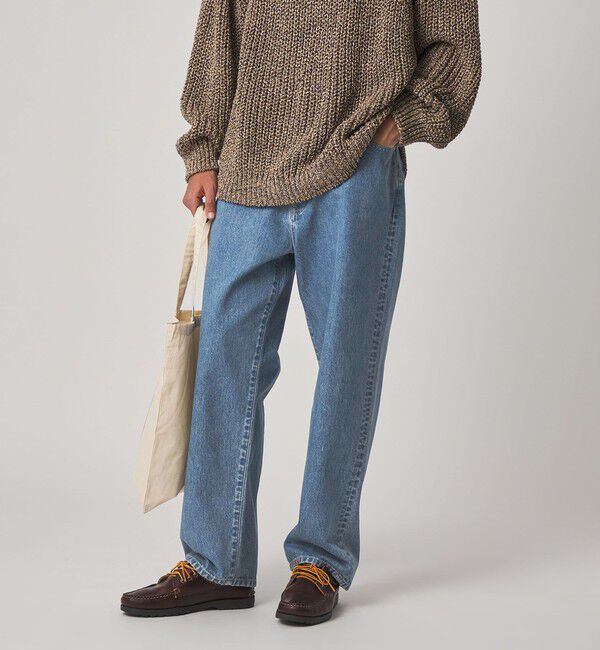 STEVEN ALAN「＜Steven Alan＞ 13.5oz デニム 5ポケット バギー パンツ」|デニム|