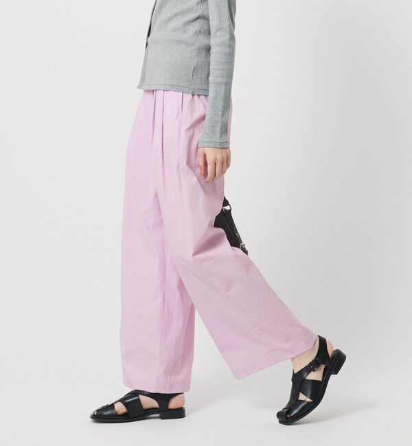 BEAUTY&YOUTH UNITED ARROWS「ナイロンコットン ワイドタックパンツ ウォッシャブル」|その他|