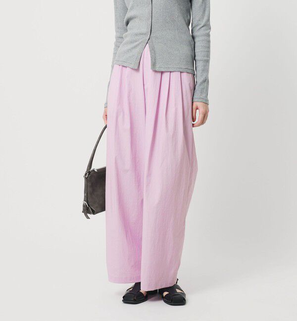 BEAUTY&YOUTH UNITED ARROWS「ナイロンコットン ワイドタックパンツ ウォッシャブル」|その他|