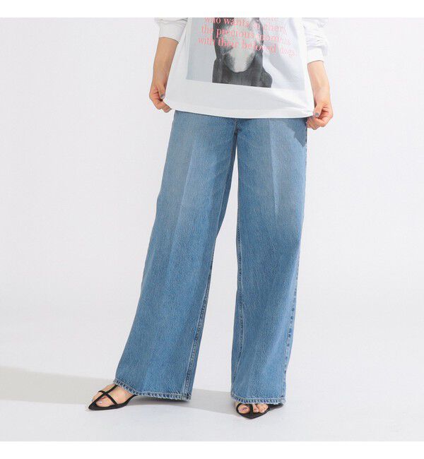 Demi-Luxe BEAMS 「【別注】upper hights / THE SISTER デニムパンツ BRUME」|デニム|