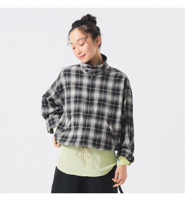 BEAMSBOY「マドラス チェック ブルゾン」|ブルゾン・スタジャン|