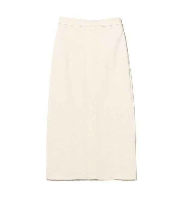 Demi-Luxe BEAMS 「ポンチ フロントスリット スカート」|スカート|OFF_WHITE