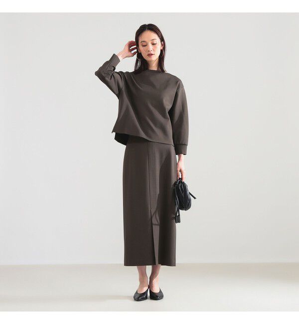 Demi-Luxe BEAMS 「ポンチ フロントスリット スカート」|スカート|
