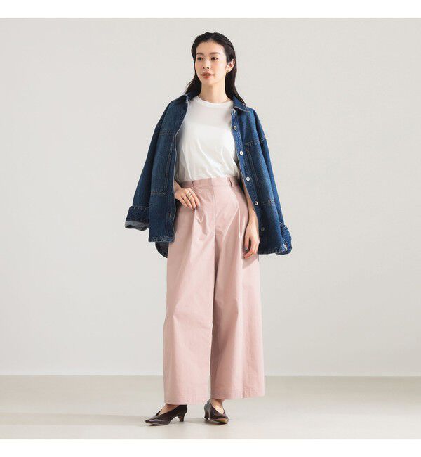 Demi-Luxe BEAMS 「コンフォート タック パンツ」|チノ|