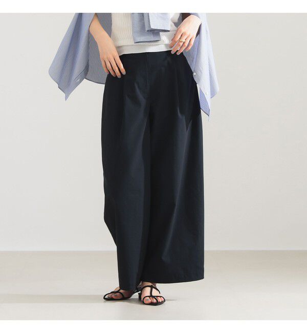 Demi-Luxe BEAMS 「コンフォート タック パンツ」|チノ|