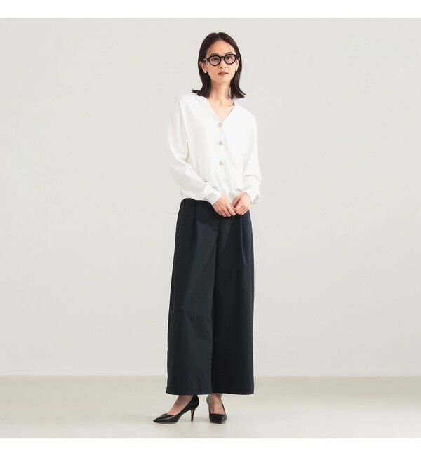 Demi-Luxe BEAMS 「コンフォート タック パンツ」|チノ|