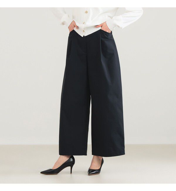 Demi-Luxe BEAMS 「コンフォート タック パンツ」|チノ|