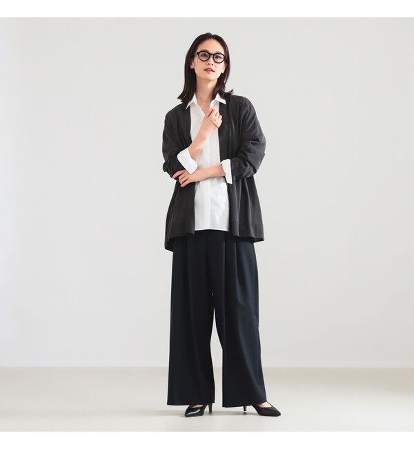 Demi-Luxe BEAMS 「18ゲージ コットンアセテート ロングカーディガン」|ニット・セーター|