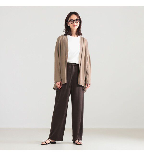 Demi-Luxe BEAMS 「18ゲージ コットンアセテート ロングカーディガン」|ニット・セーター|