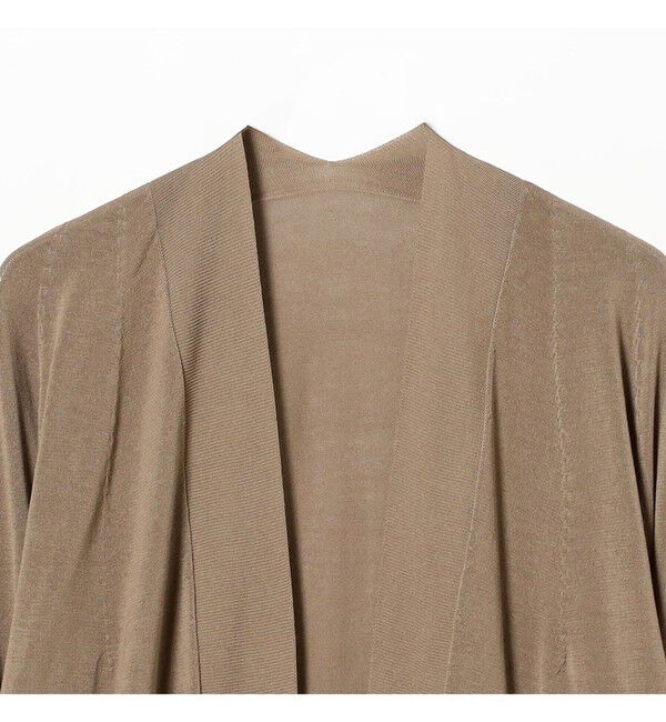 Demi-Luxe BEAMS 「18ゲージ コットンアセテート ロングカーディガン」|ニット・セーター|