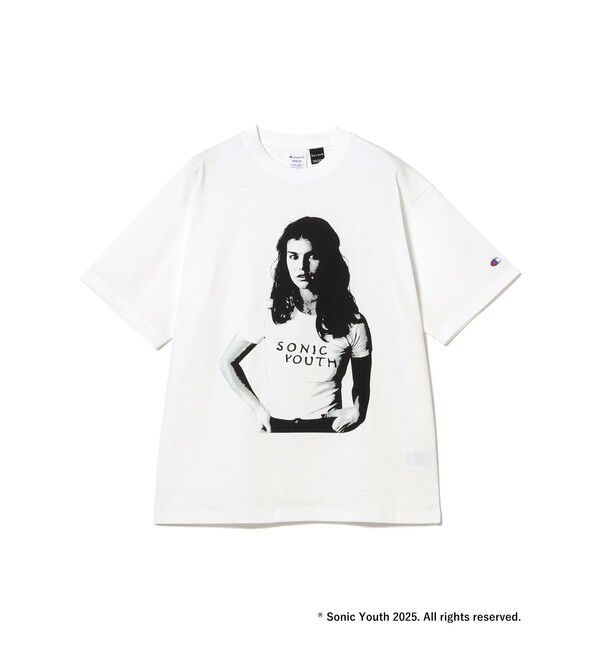BEAMS「【別注】Champion &times; SONIC YOUTH / SHORT SLEEVE T-SHIRT 25SS」|Tシャツ・カットソー|Funky Donkey