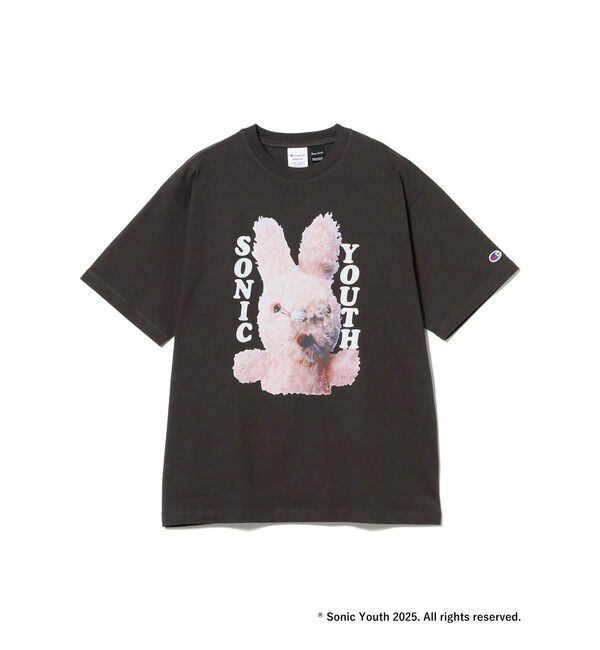 BEAMS「【別注】Champion &times; SONIC YOUTH / SHORT SLEEVE T-SHIRT 25SS」|Tシャツ・カットソー|Dirty Bunny
