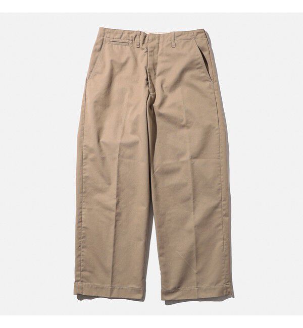 BEAMS PLUS「MIL Trousers USA」|チノ|